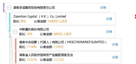 湖南至诚融资担保有限责任公司